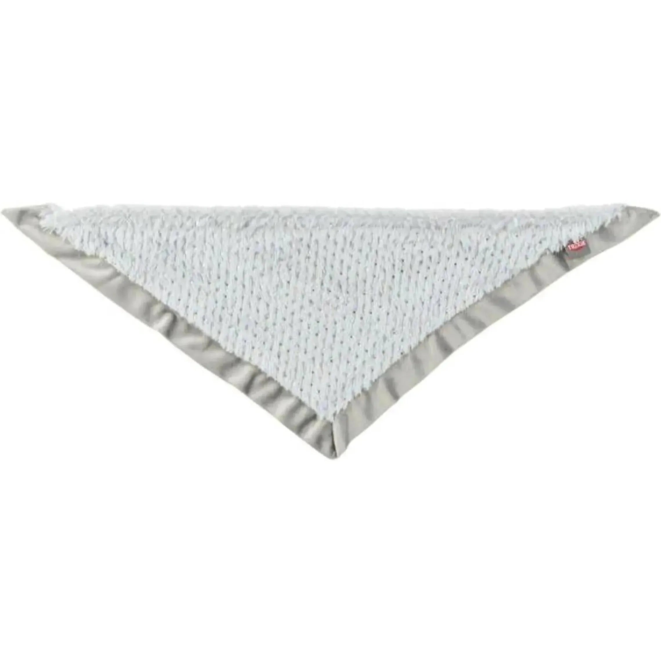 Foulard de Noël en Peluche – 55 cm (Gris)