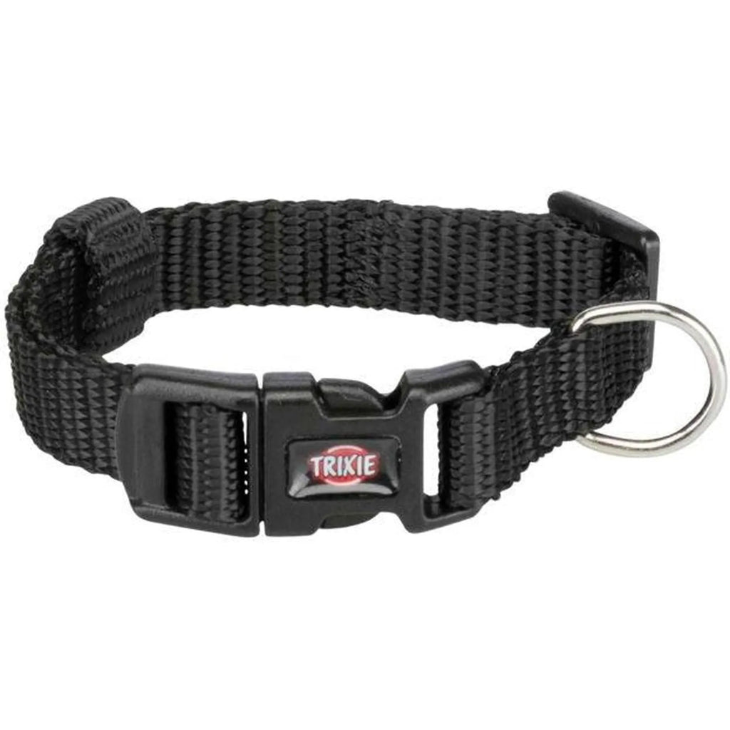 Collier Premium Nylon – Noir (25–40 cm × 1,5 cm)