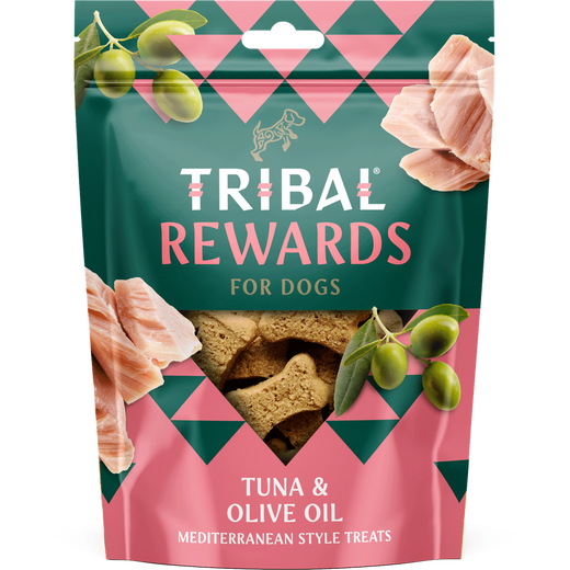 TRIBAL REWARDS Tuna & Olive Oil 125g