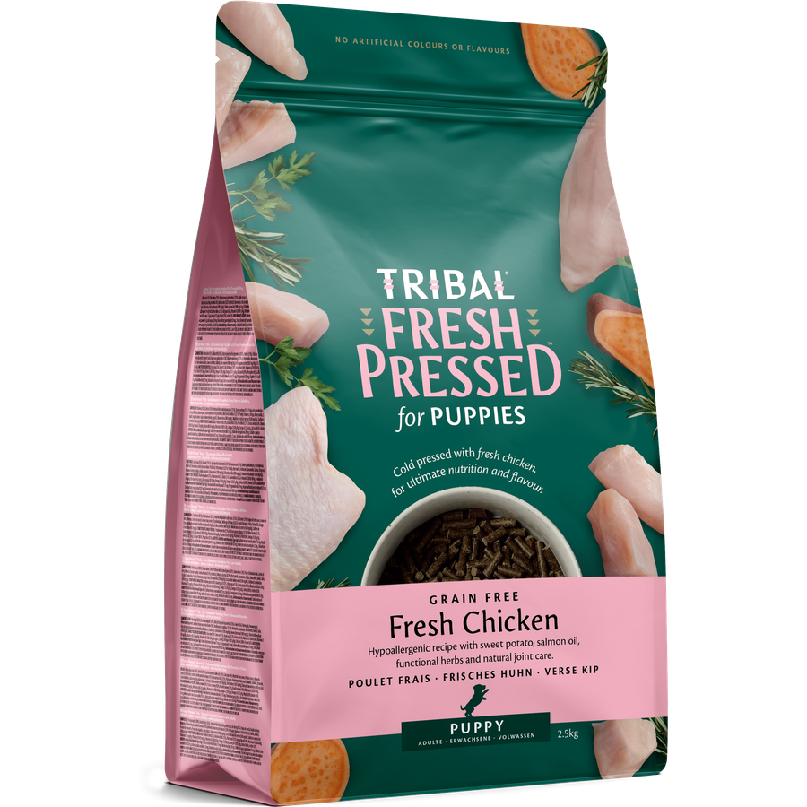 TRIBAL Fresh Pressed Puppy poulet