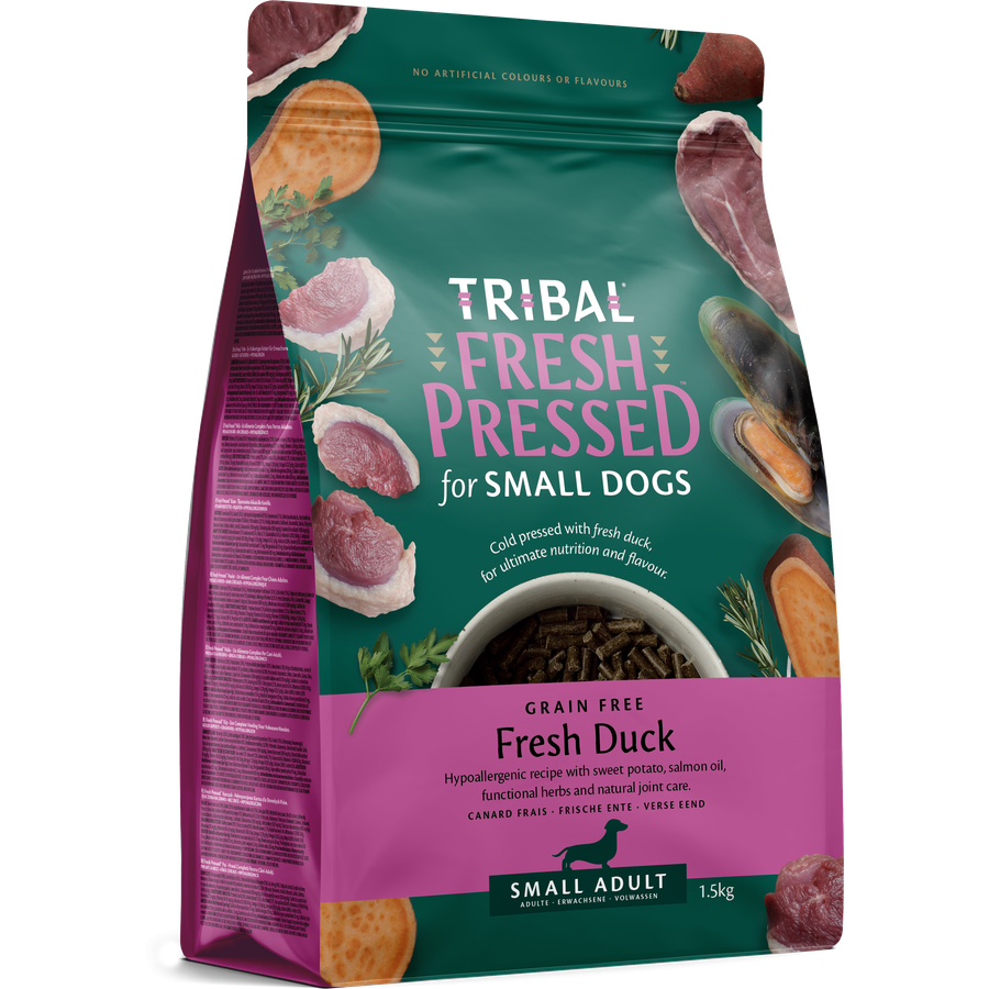 TRIBAL FRESH PRESSED Adult Small Breed Duck Canard