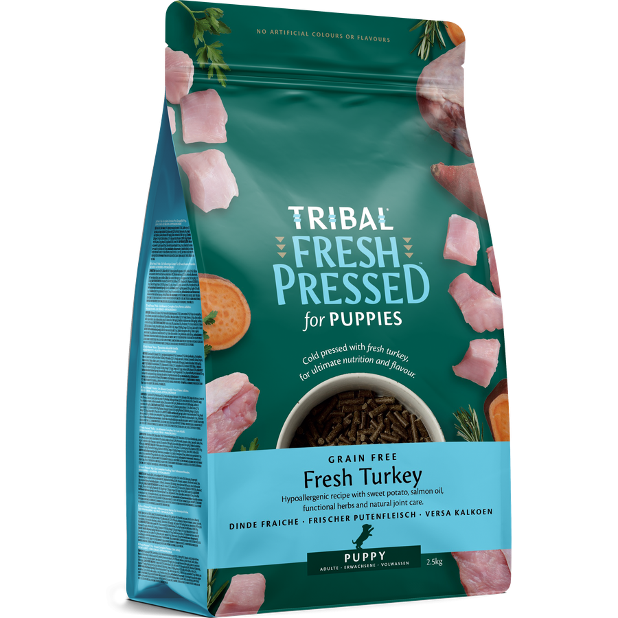 TRIBAL Fresh Pressed Puppy Dinde & Patate douce