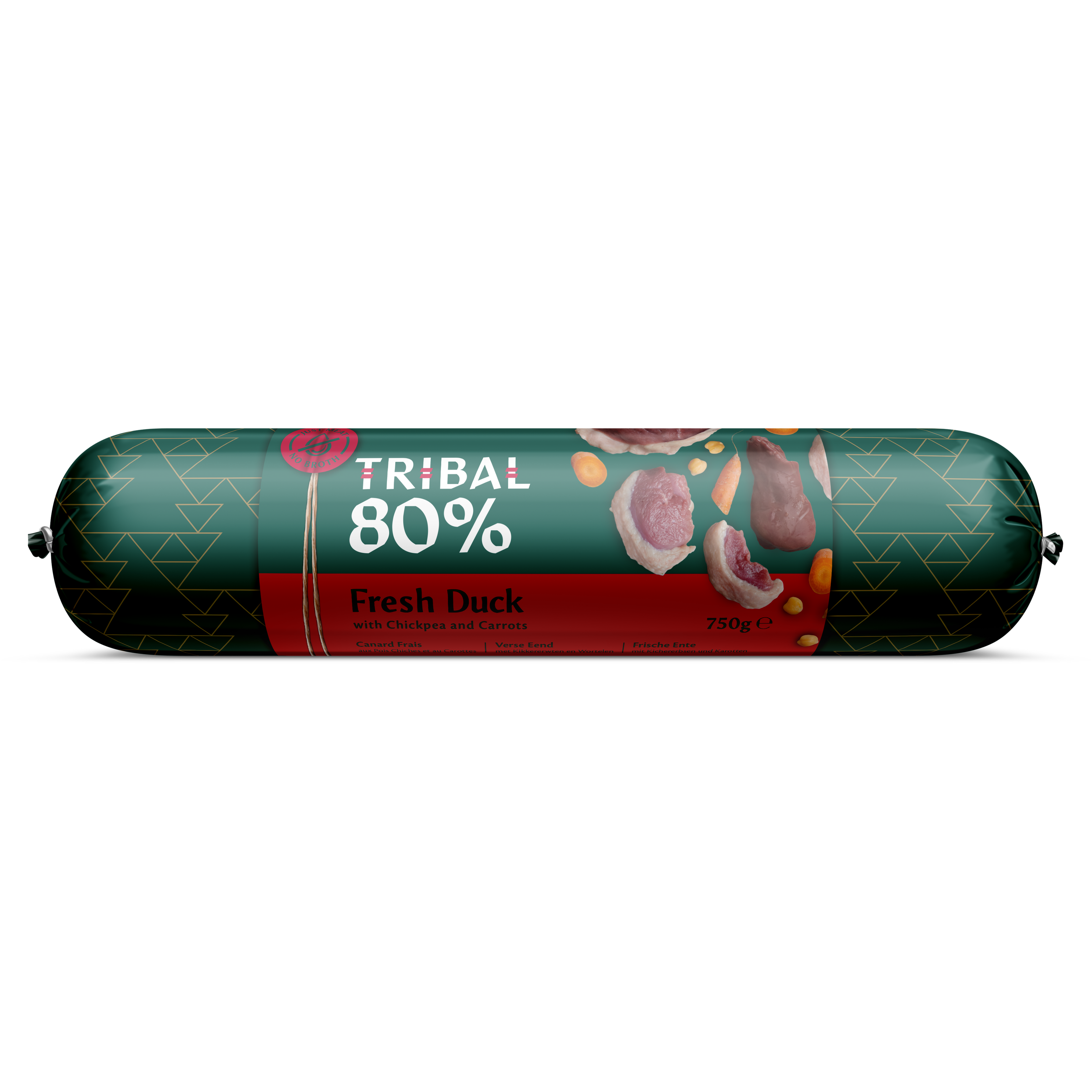 TRIBAL Dog Sausage 80% Duck 750g