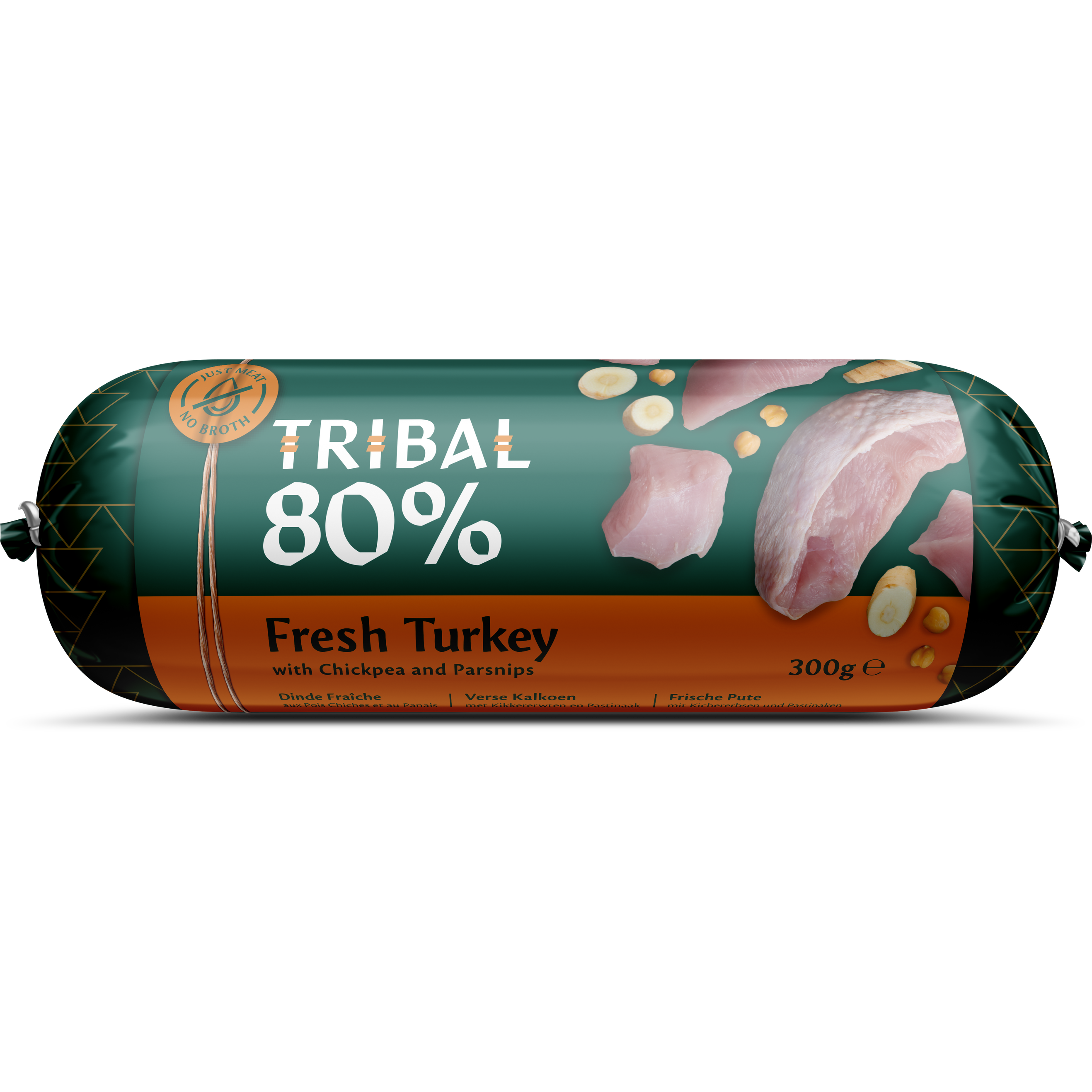 TRIBAL Dog Sausage 80% Turkey 300g