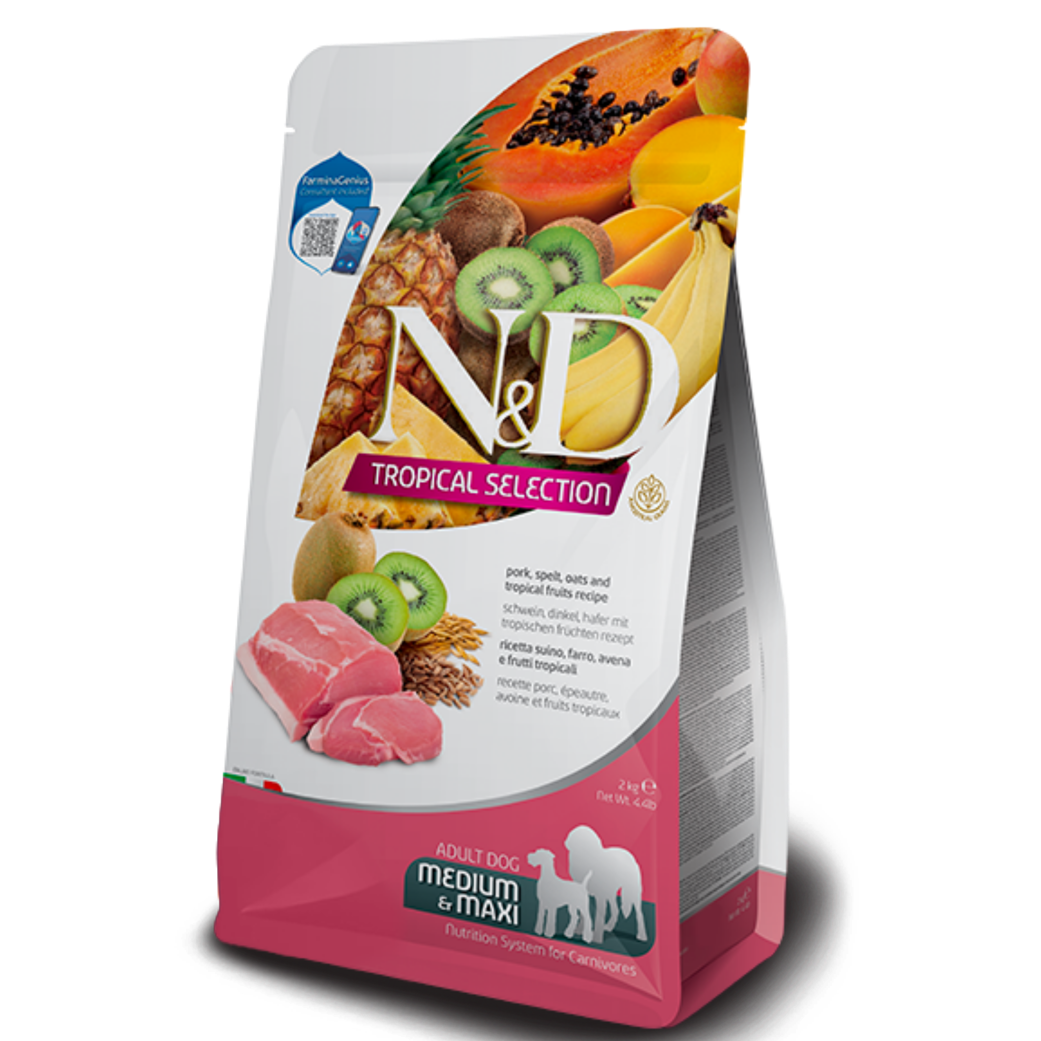 Farmina N&D Tropical Porc medium/maxi 10KG