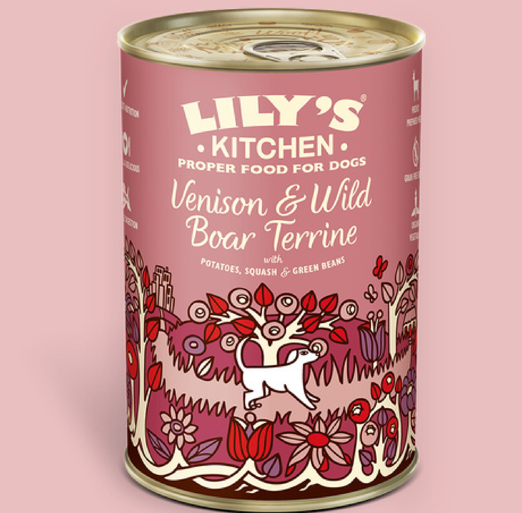 LILY'S KITCHEN Venison & Wild Boar Terrine Adulte 400g