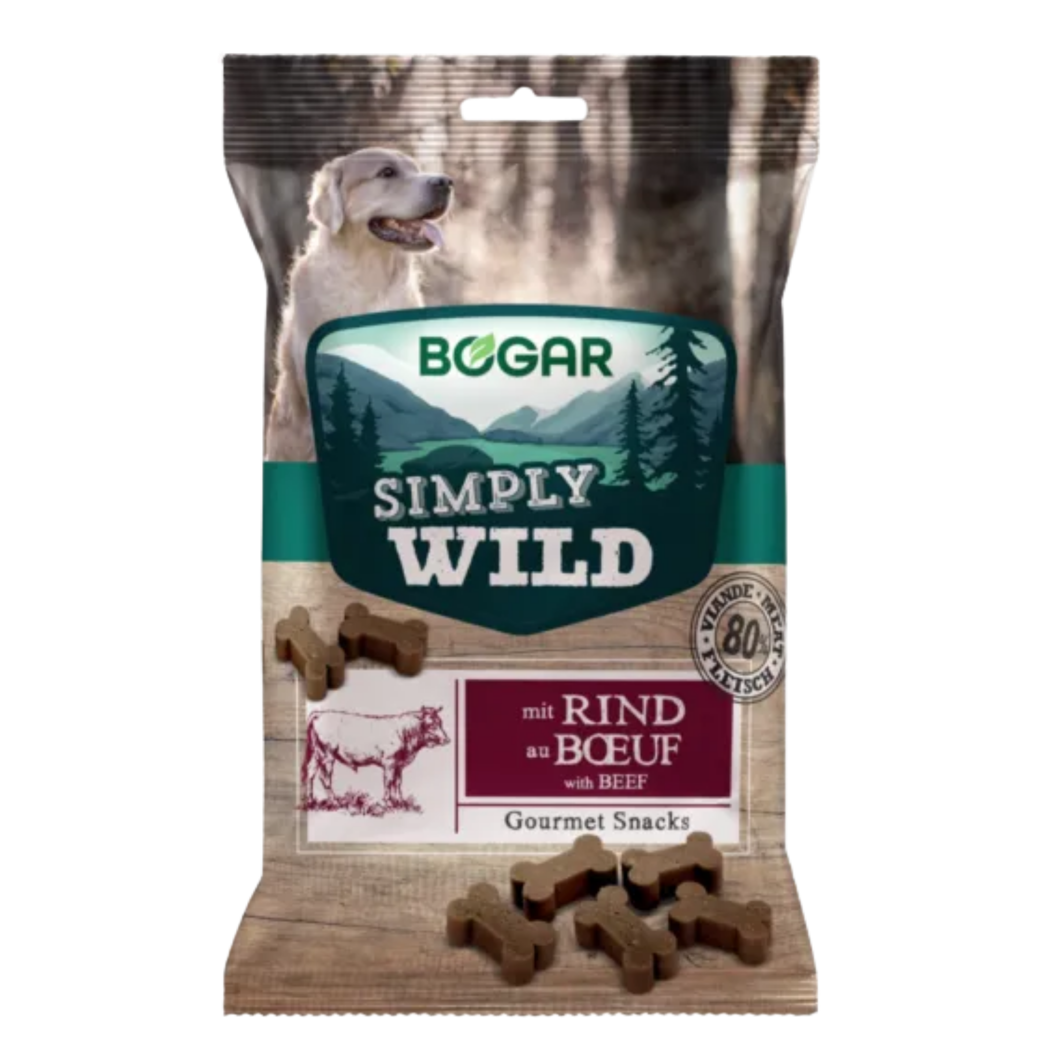 Simply wild boeuf 100G