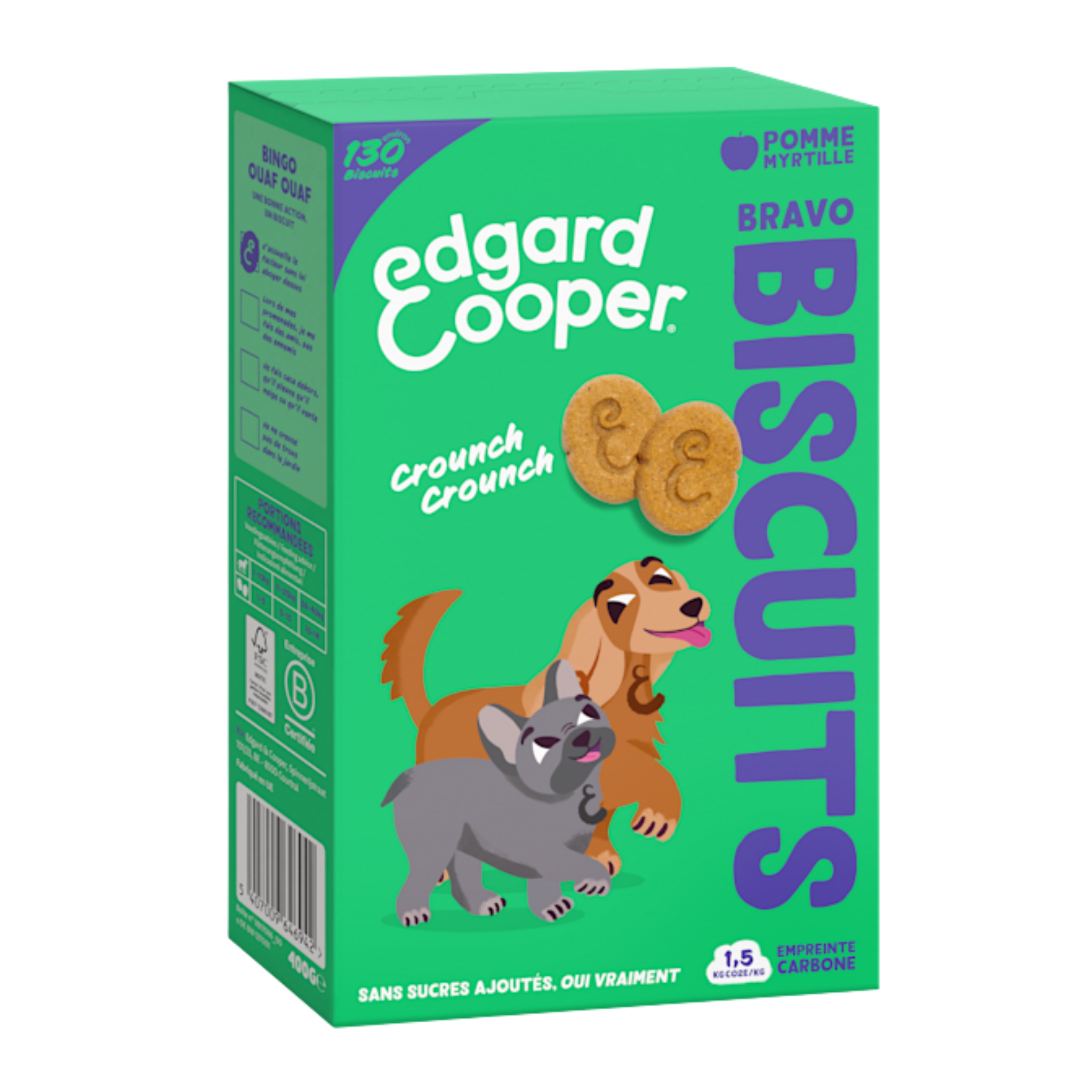 Edgard & Cooper bravo pomme myrtille