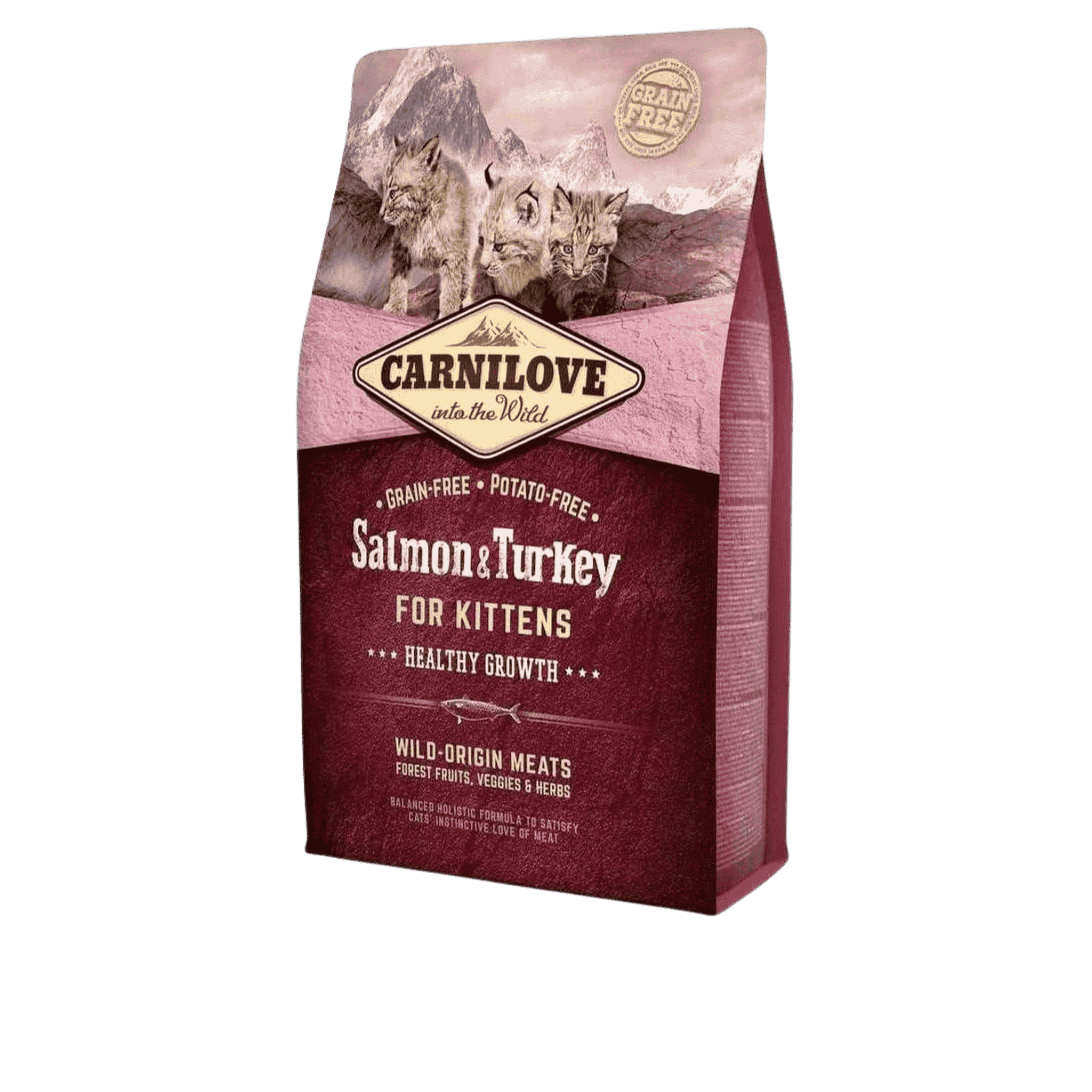 Carnilove saumon dinde chaton - 2KG