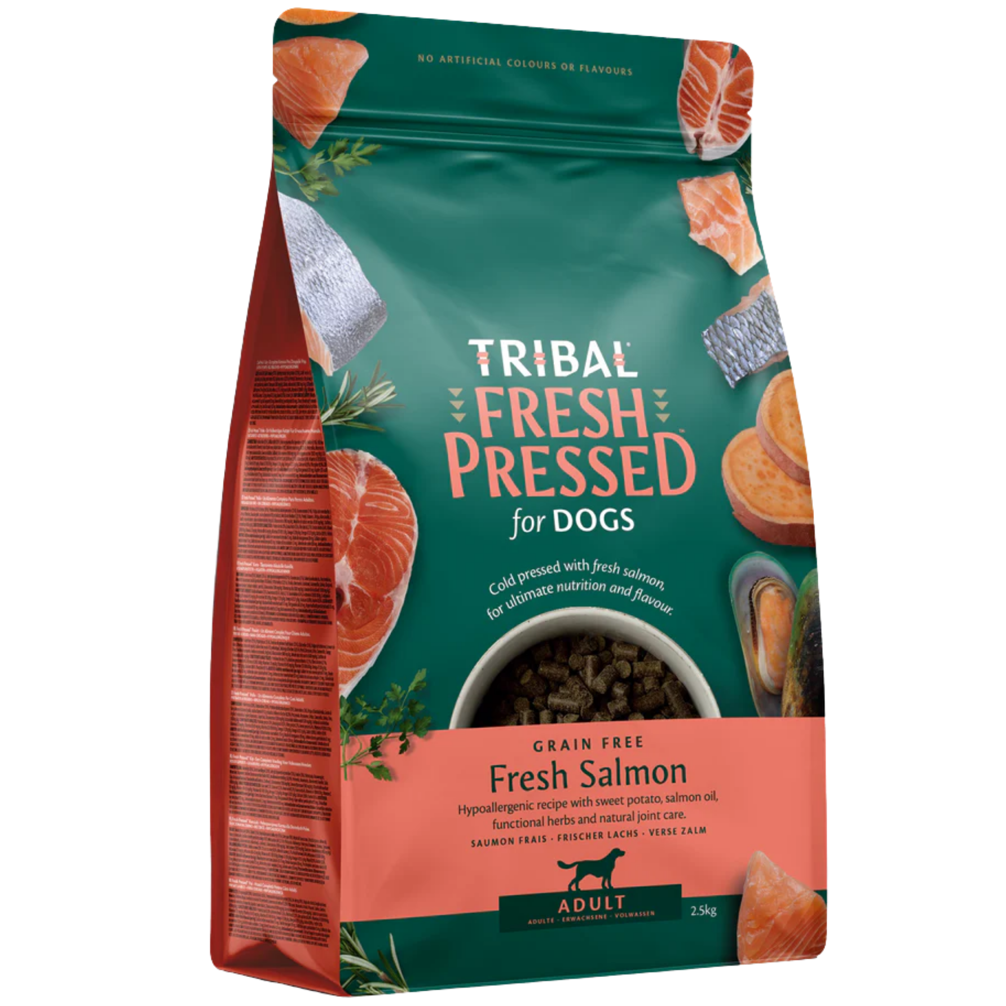 Tribal fresh pressed saumon 12KG