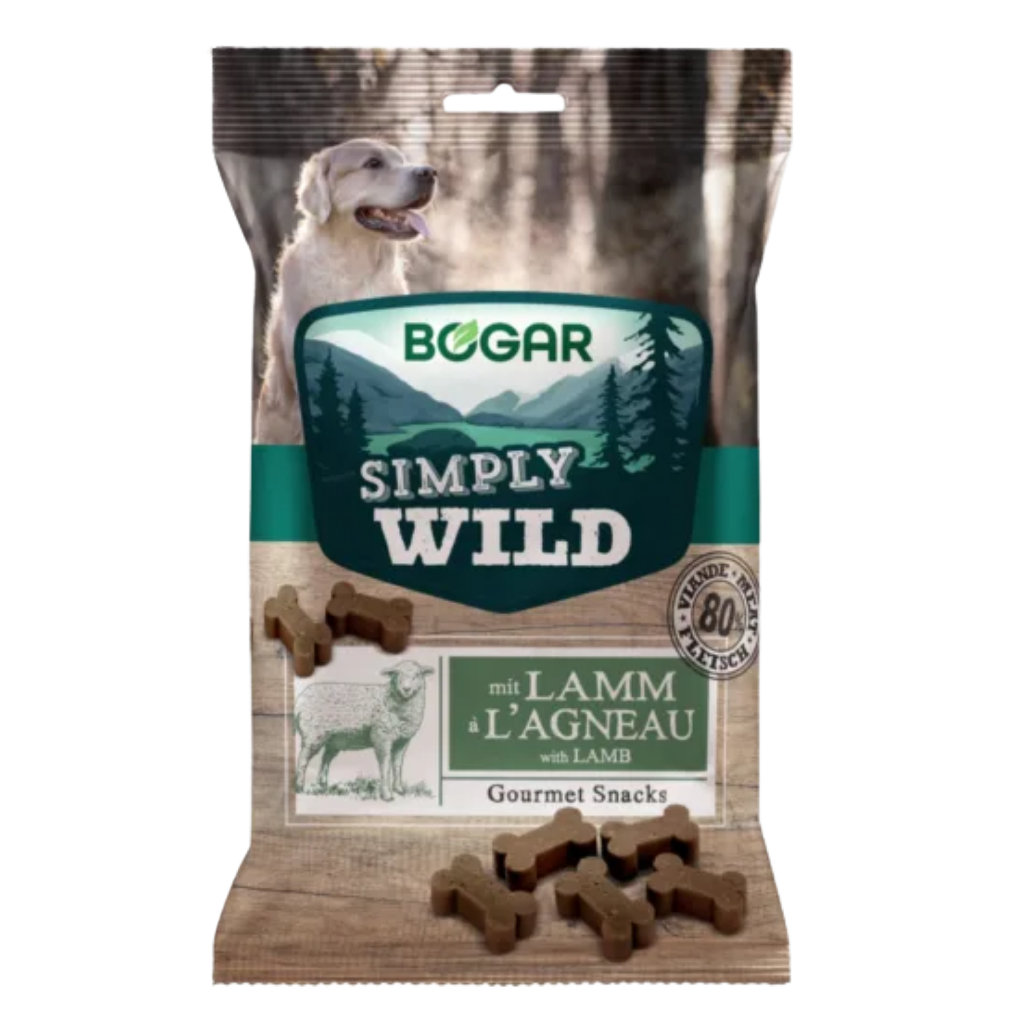 Simply wild Agneau 100G