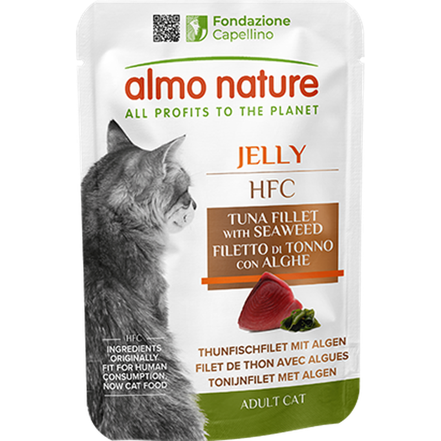 Almo HFC Cuisine Filet de Thon & Algues – Pâtée Chat Marine