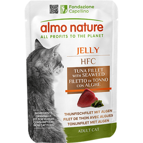 Almo HFC Cuisine Filet de Thon & Algues – Pâtée Chat Marine