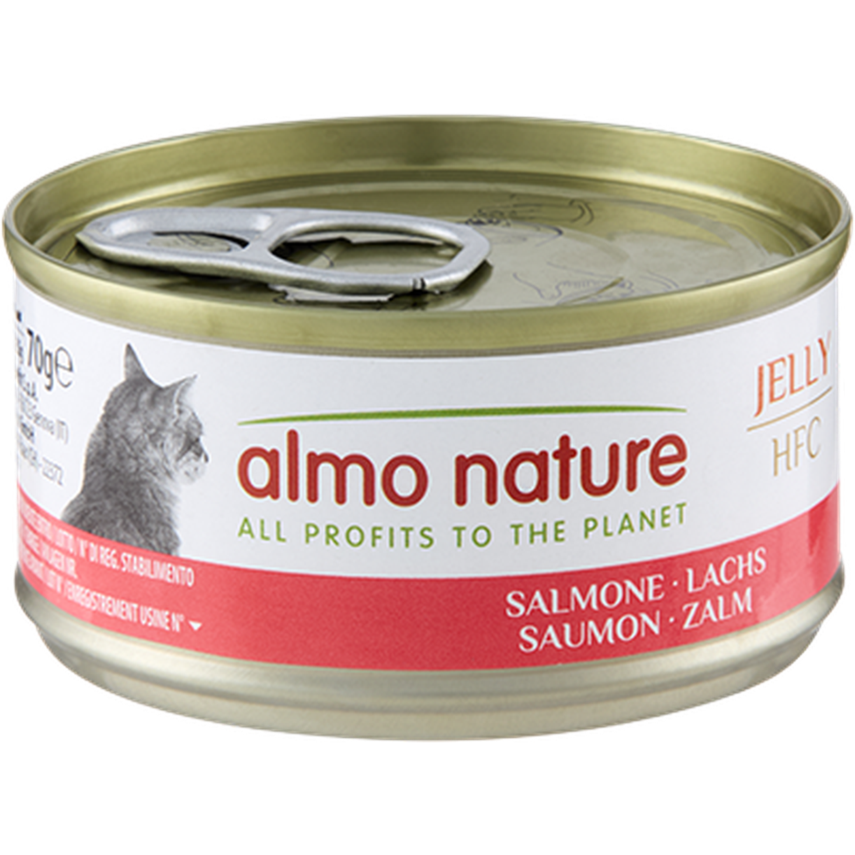Almo HFC Jelly Saumon – Pâtée Chat en Gelée Premium