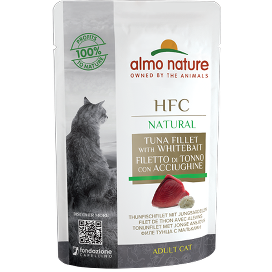 Pâtée Chat ALMO HFC Jelly Thon & Alevins