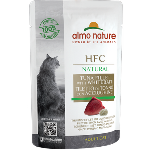 Pâtée Chat ALMO HFC Jelly Thon & Alevins