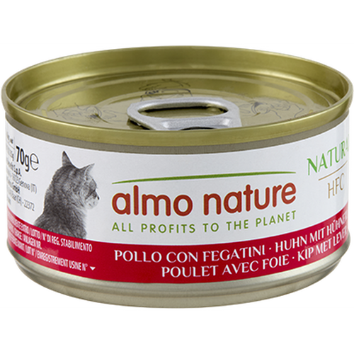 Almo HFC Natural Poulet & Foie de Poulet – Pâtée Chat Premium