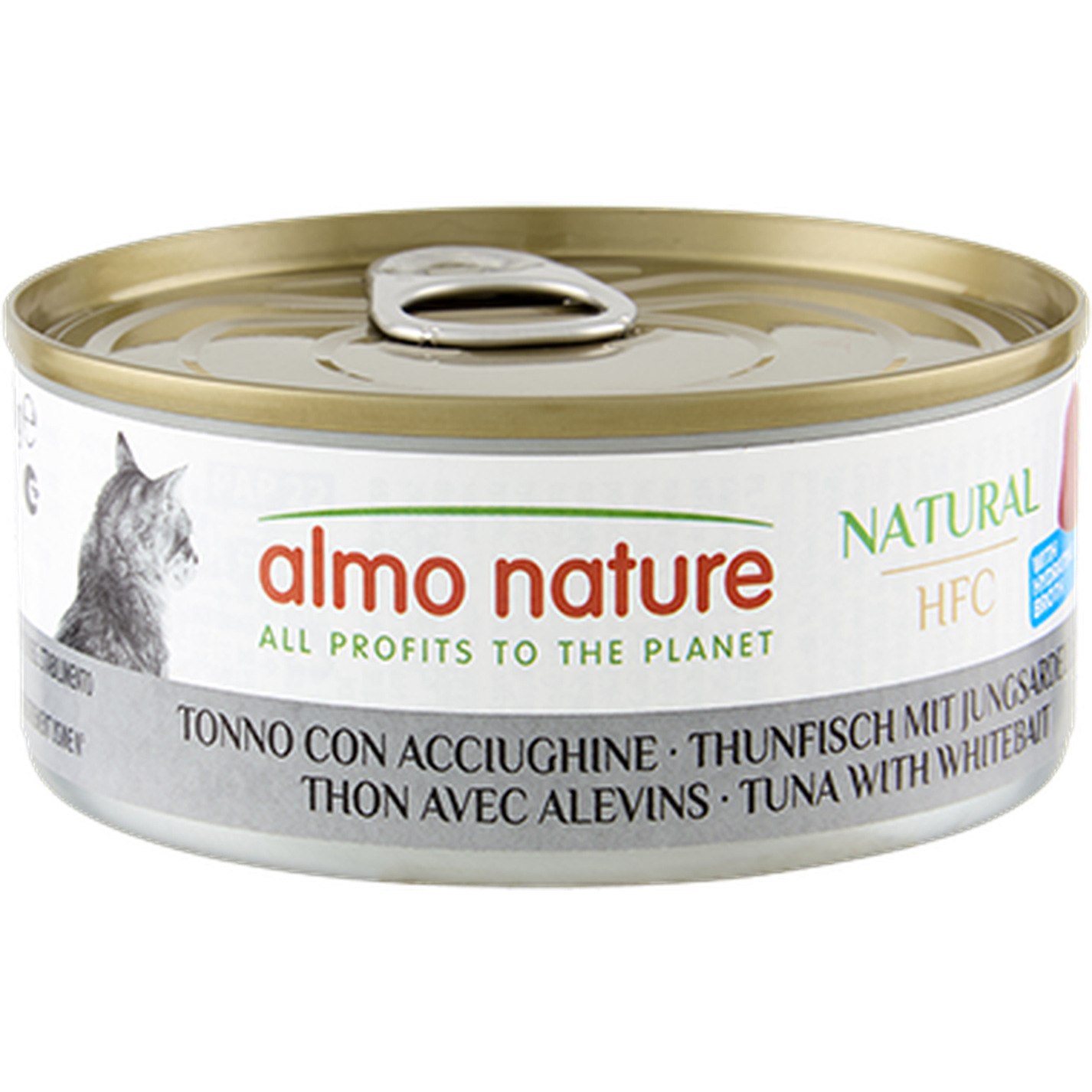Almo HFC Natural Thon avec Alevins – Pâtée Chat Naturelle Premium