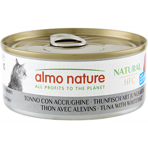 Almo HFC Natural Thon avec Alevins – Pâtée Chat Naturelle Premium