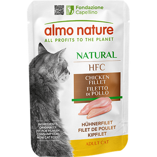 Pâtée Chat ALMO HFC Raw Blanc de Poulet & Canard