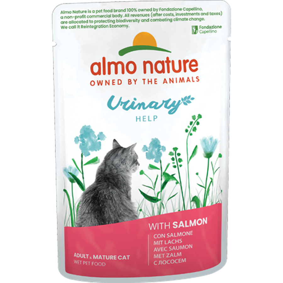 Pâtée Chat ALMO Nature Holistic Urinary Saumon