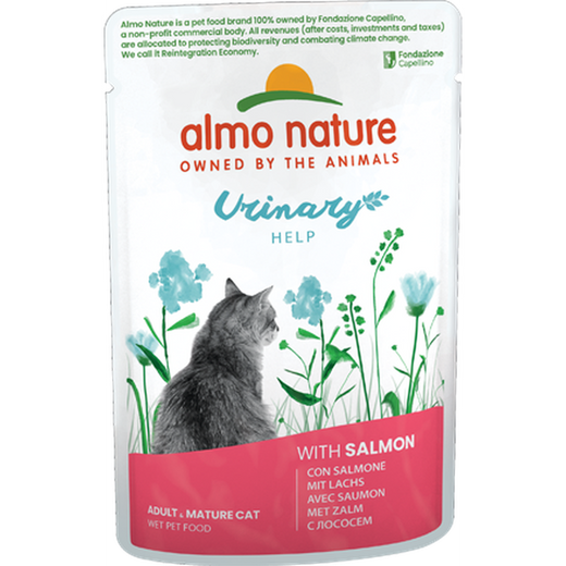 Pâtée Chat ALMO Nature Holistic Urinary Saumon