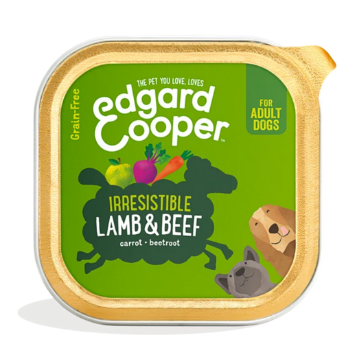Edgard & Cooper barquette agneau et bœuf