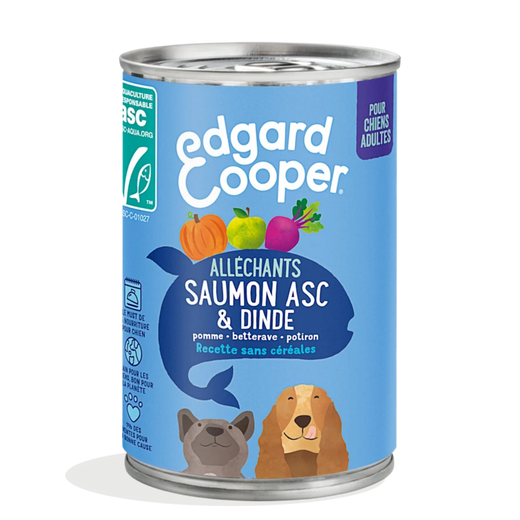 Edgard & Cooper Saumon et dinde - 400G