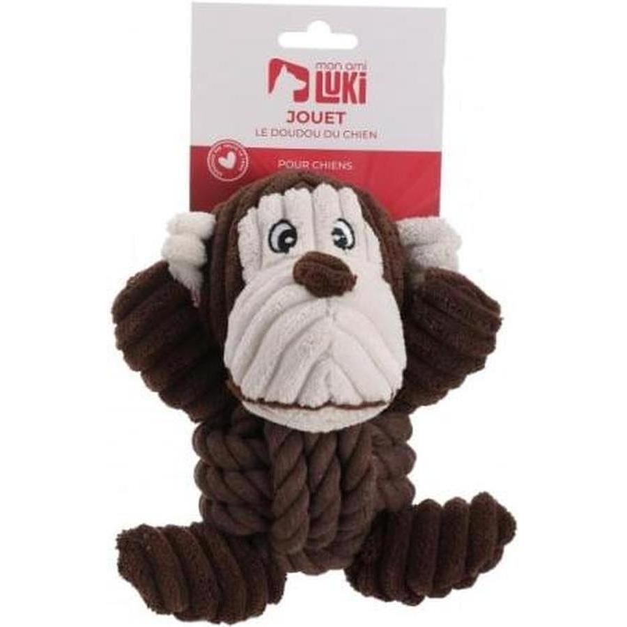 MON AMI LUKI Jouet Côtelette Sonore pour Chien et Chat Taille Unique Coloris Assortis