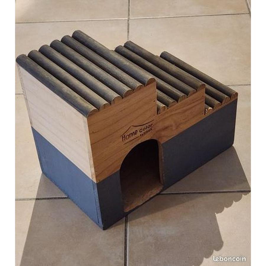 ZOLUX Maison en bois M Hamster Cosy+ Marron 15x17x14 cm