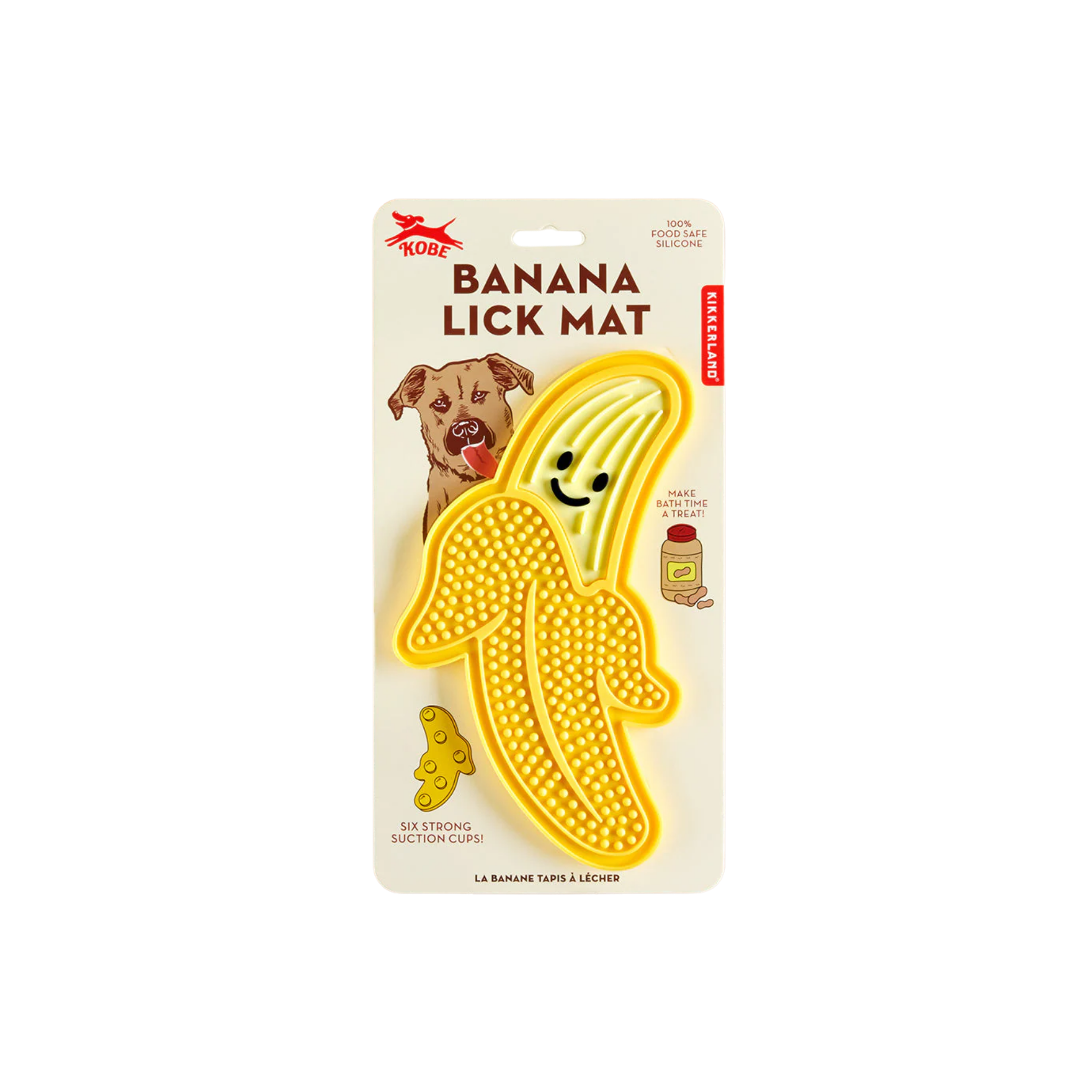 Tapis de léchage banana mania