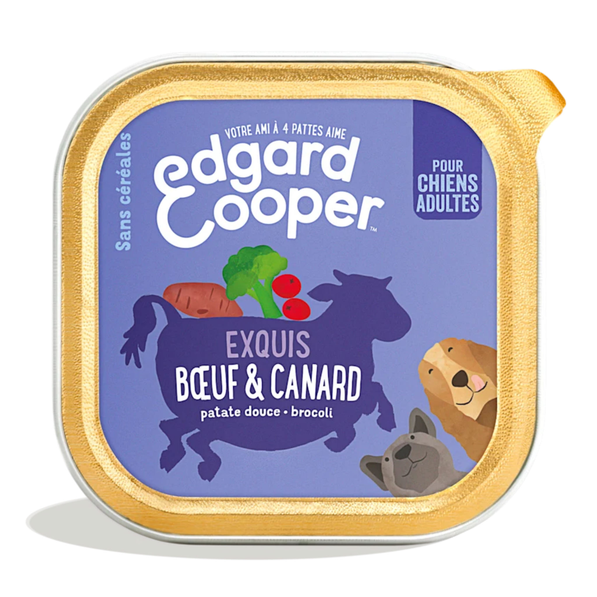 Edgard & Cooper barquette boeuf canard