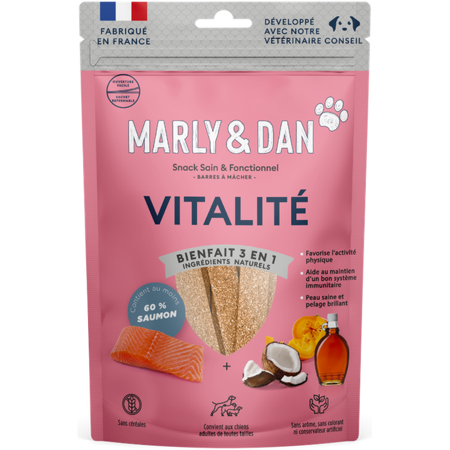 Barres à Mâcher Vitalité – Saumon