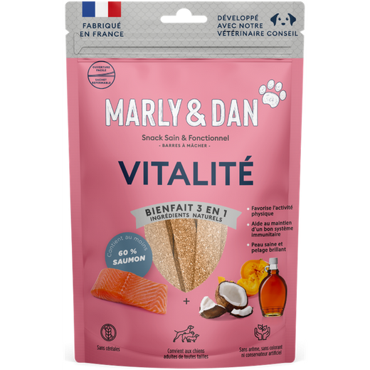 Barres à Mâcher Vitalité – Saumon