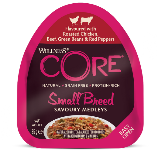 WellnessCore bœuf poivrons 85G