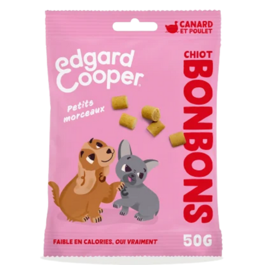 Edgard & Cooper bonbons chiot canard