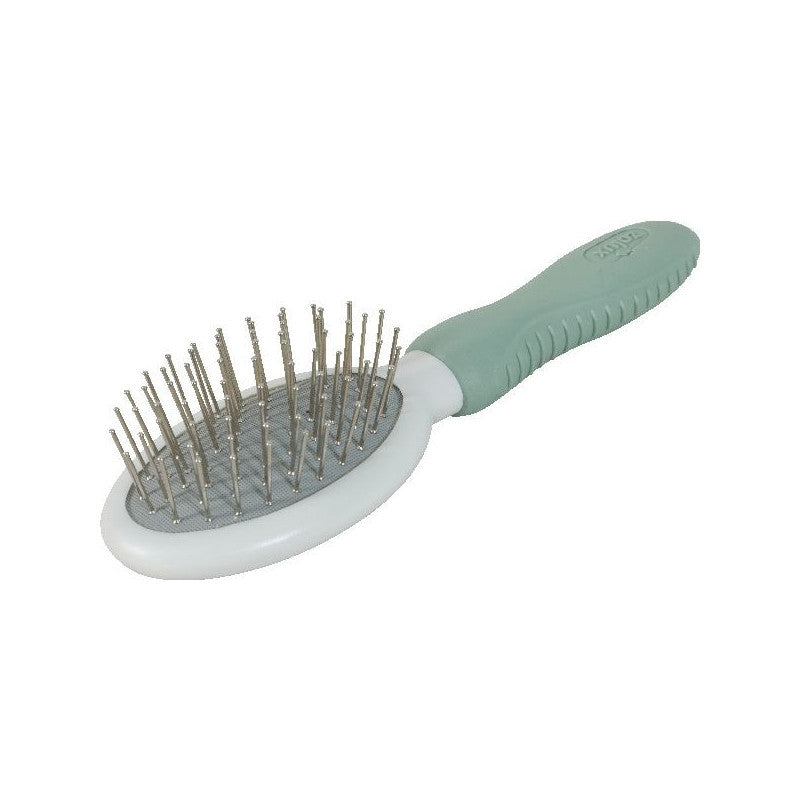 ZOLUX Brosse Pneumatique Rongeur RodyCare Picots Acier Inox Vert Amande