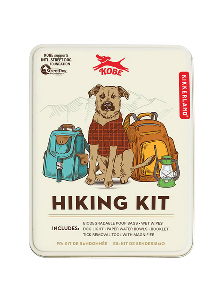 KIKKERLAND Kobe Hiking Kit pour Chien Kit de Randonnée Complet