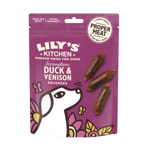 Lily's Kitchen saucisse canard cerf