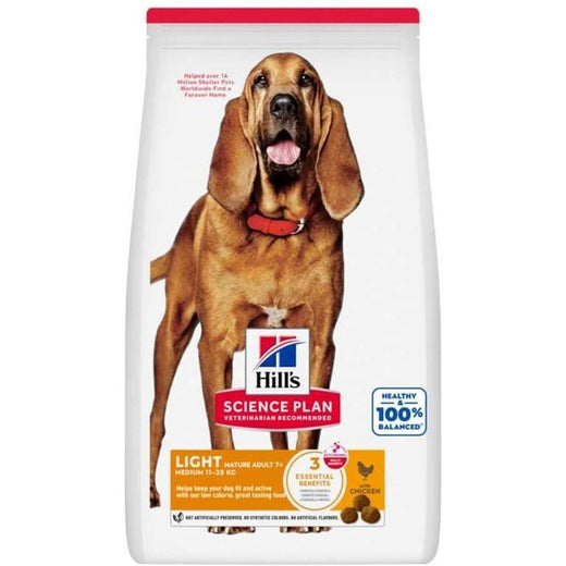 HILLS Science Plan Mature Adult 7+ Light Medium Poulet 12kg