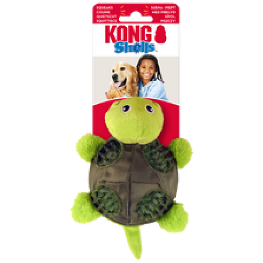 KONG Shells Turtle L Jouet pour Chien Taille L