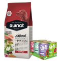 Malin bundle Ownat complet 12KG - 4.8KG de pâtée wow