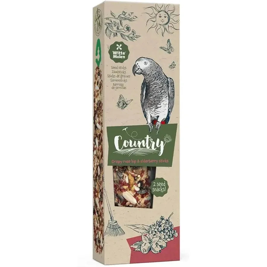 COUNTRY Sticks perroquet églantier & sureau 2x70g