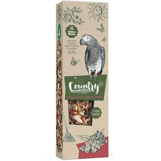 COUNTRY Sticks perroquet églantier & sureau 2x70g