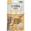 BUBI NATURE Creamy Snacks Chat Poulet & Fromage – Sticks crémeux