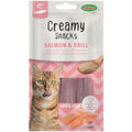 BUBI NATURE Creamy Snacks Chat Saumon & Krill – Sticks crémeux à lécher