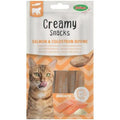 BUBI NATURE Creamy Snacks Chat Saumon & Colostrum – Sticks crémeux