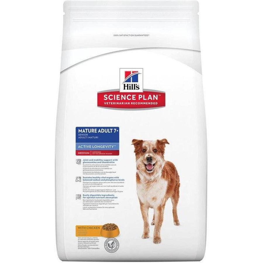 HILLS Science Plan Canine Mature Adult 7+ Medium Poulet 12kg
