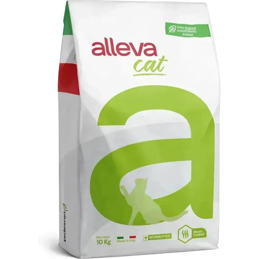 ALLEVA Holistic Chat Stérilisé Poulet & Canard – Croquettes Premium Sans Blé