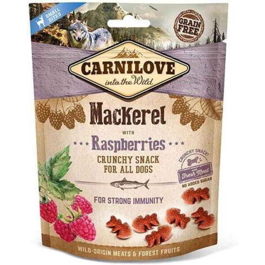 CARNILOVE Crunchy Snack Maquereau & Framboises 200g